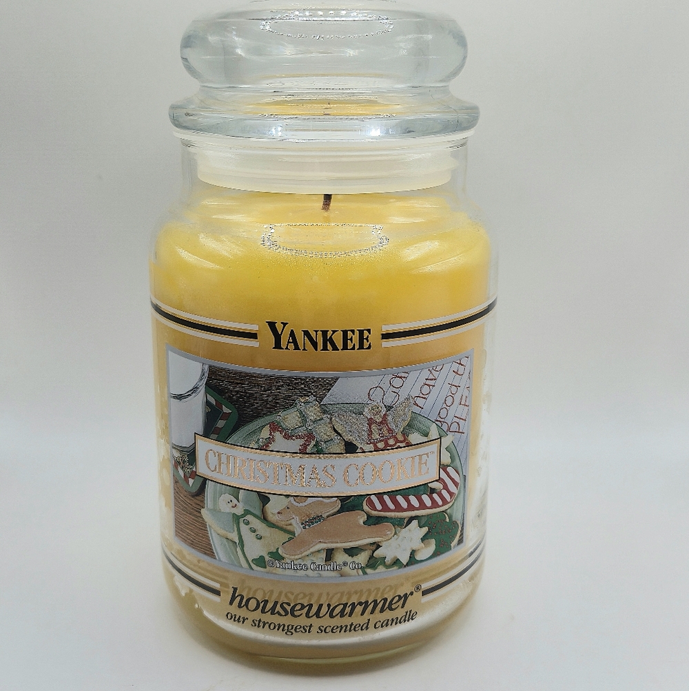 Yankee Candle Christmas Cookies Large Housewarmer Jar Candle